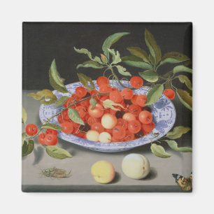 Aimant La vie toujours des cerises et des pêches