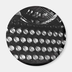 Aimant La vieille machine à écrire verrouille l'aimant