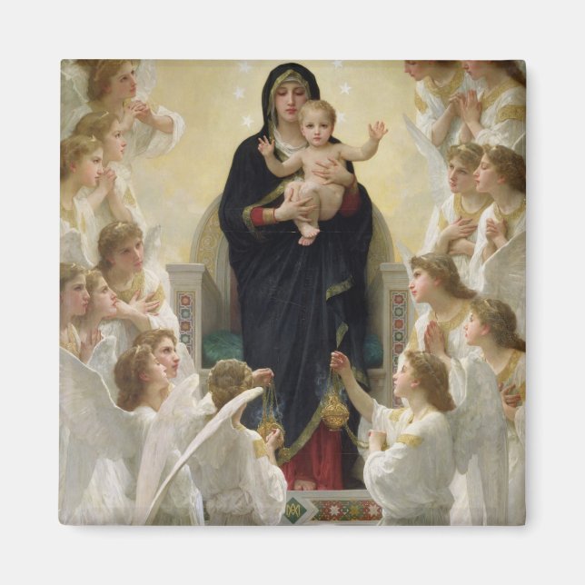 Aimant La Vierge aux anges, 1900 (Devant)