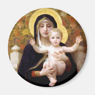 Aimant La Vierge du Lillies