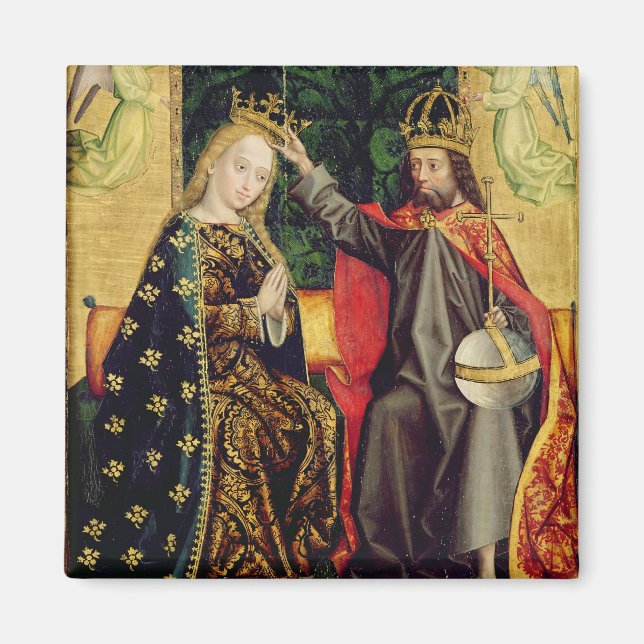 Aimant La Vierge enchantée, de l'autel du Dôme, 1499 (Devant)