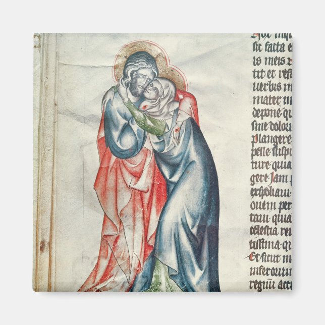 Aimant La Vierge et le Christ, de la Passion de (Devant)