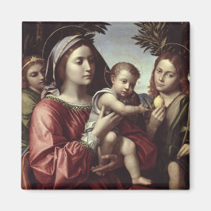 Aimant La Vierge et l'enfant