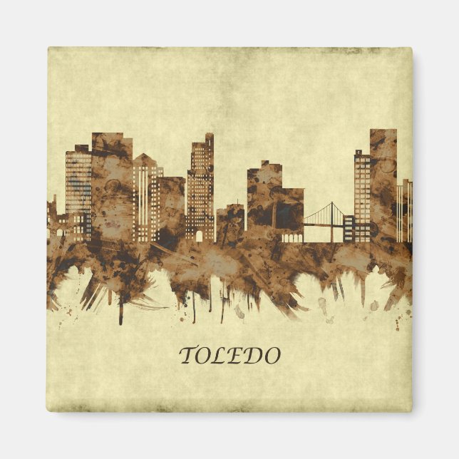 Aimant La ville de Toledo Ohio (Devant)