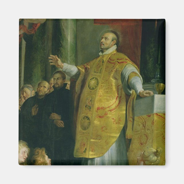 Aimant La vision de saint Ignace de Loyola (Devant)