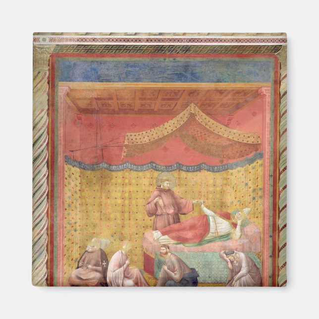 Aimant La vision du pape Grégoire IX 1297-99 (Devant)