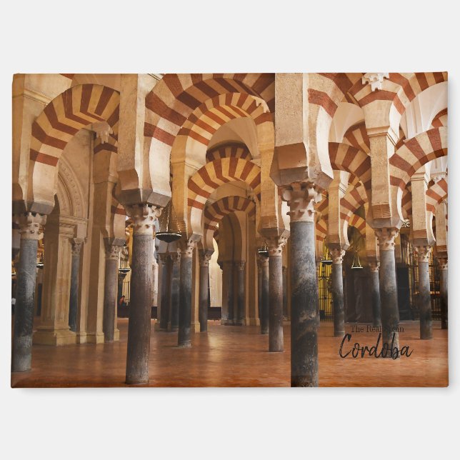 Aimant La vraie Espagne Cordoue (Recto)