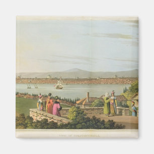 Aimant La vue de Constantinople, plaquent 1 des 'vues