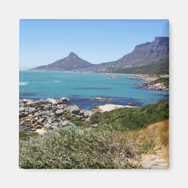 Aimant La vue depuis Chapman's Peak, Cape Town (Devant)