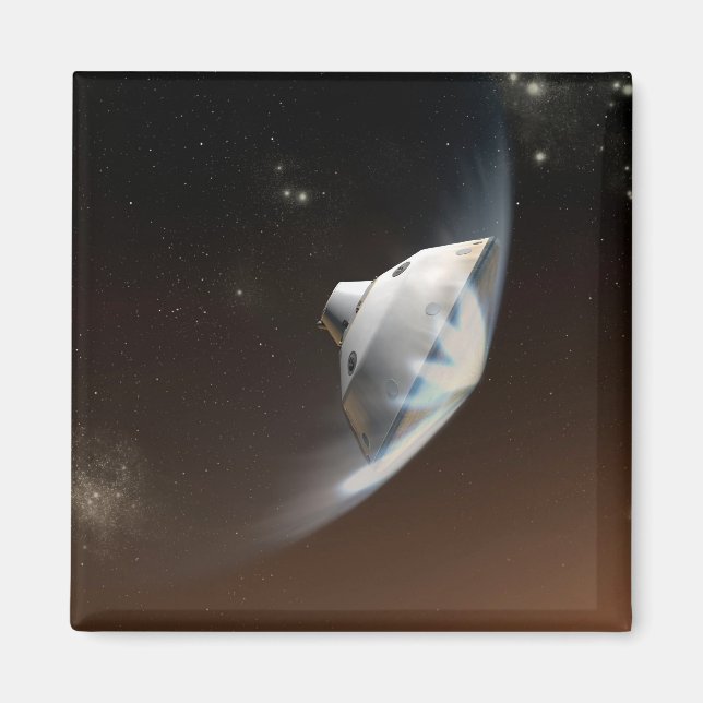 Aimant Laboratoire des sciences de Mars - Capsule Aérocoq (Devant)