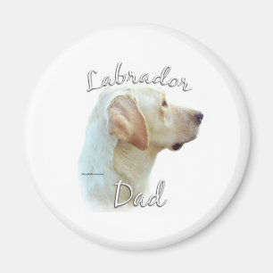 Aimant Labrador Retriever (jaune) Papa 2
