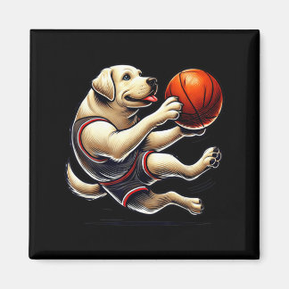 Aimant Labrador Retriever Tir au Baseball