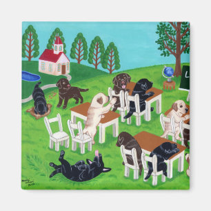 Aimant Labrador School