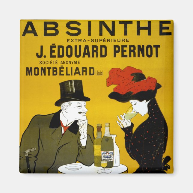 Aimant L'ABSINTHE Favorise La Croissance Cardiaque (Devant)