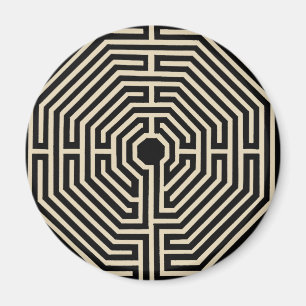 Aimant labyrinthe de mandala