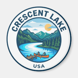 Aimant Lac Crescent USA