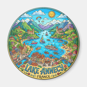 Aimant Lac d'Annecy France