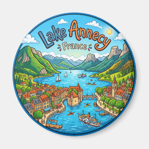Aimant Lac d'Annecy (Lac d'Annecy) France