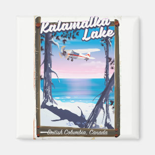 Aimant lac Kalamalka, Colombie-Britannique Canada