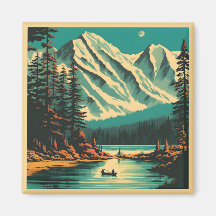 Lac Louise Parc national de Banff Voyage Rétro