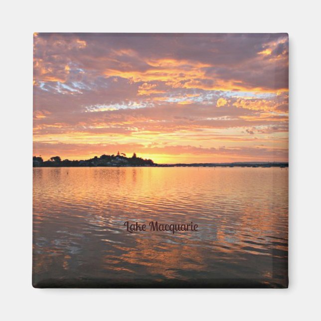 Aimant Lac Macquarie, Nouvelle-Galles du Sud, Australie (Devant)