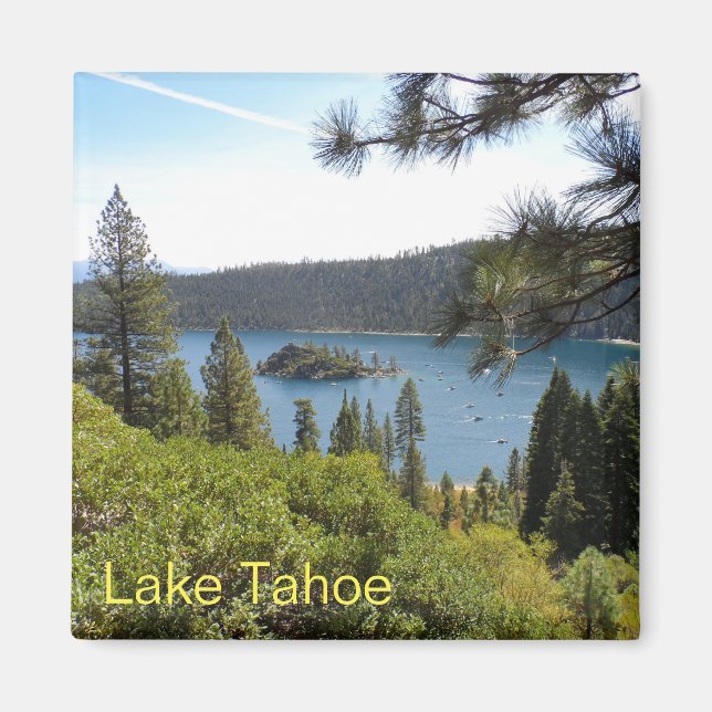 Aimant Lac Tahoe - baie d'Emerald (Devant)