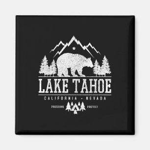 Aimant Lac Tahoe Californie - Camp de nature des montagne