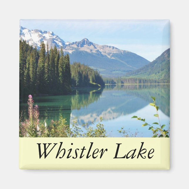Aimant Lac Whistler (Devant)