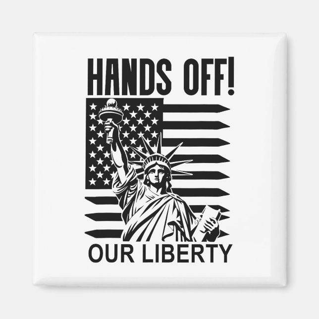 Aimant Lâche Notre Panneau Liberty (Devant)