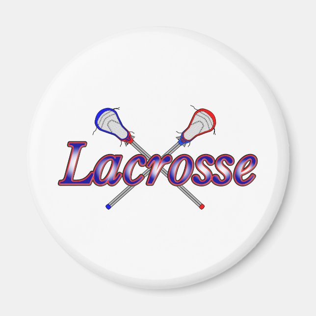 Aimant Lacrosse2 (Devant)