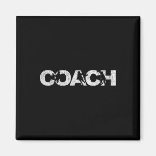 Aimant Lacrosse Coach Lacrosse Coach Retro
