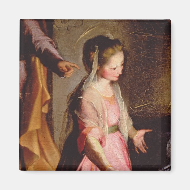 Aimant L'adoration de l'enfant, 1597 (Devant)