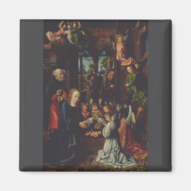 Aimant L'Adoration de l'Enfant Jésus (Devant)