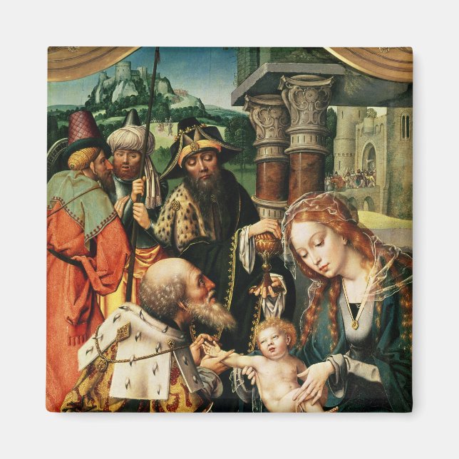 Aimant L'Adoration des Mages 2 (Devant)