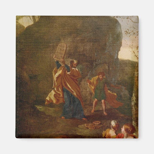 Aimant L'Adoration du veau d'or, avant 1634 (Devant)