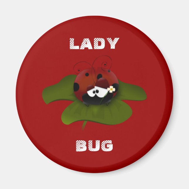 Aimant Lady Bug (Devant)