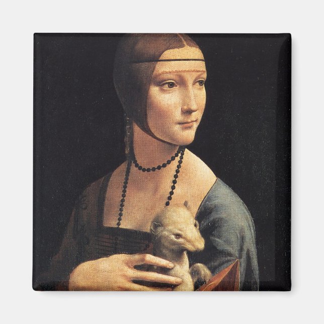 Aimant Lady et Ermine (Devant)