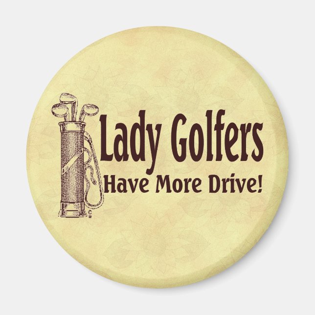 Aimant Lady Golfers (Devant)