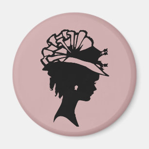 Aimant Lady in a Bonnet 7 Blush Pink AH2010