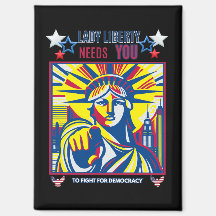 Lady Liberty a besoin de toi ! BG Noire lutte cont