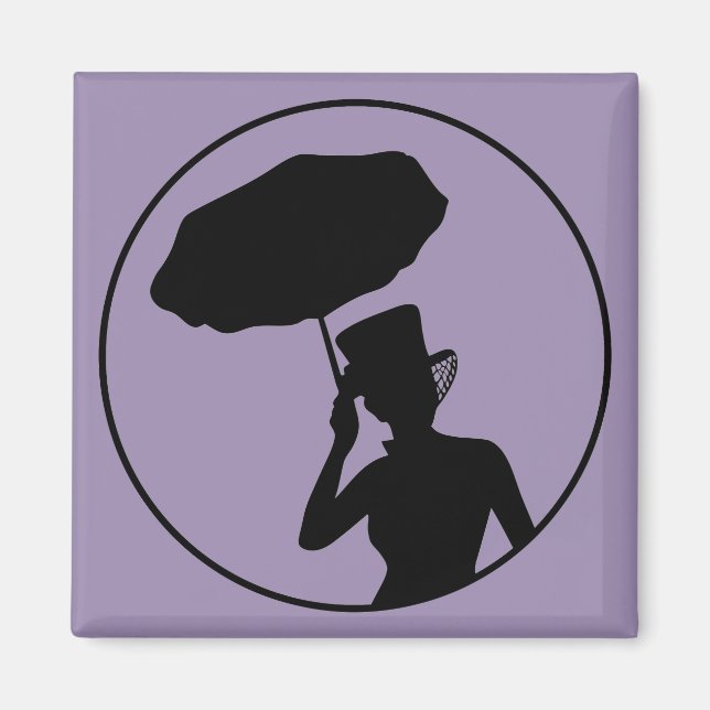 Aimant Lady of Ashes Magnet, violet (Devant)