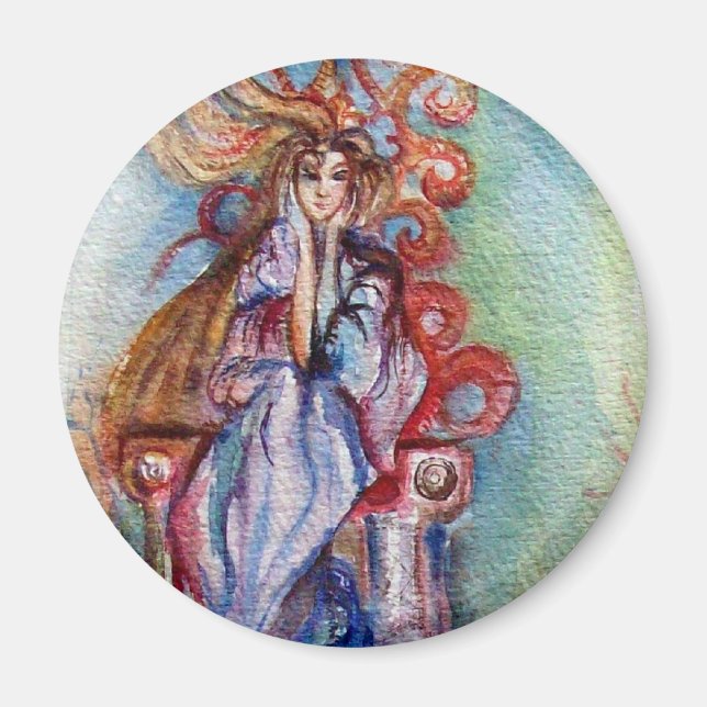 Aimant LADY OF LAKE , Magic and Mystery (Devant)