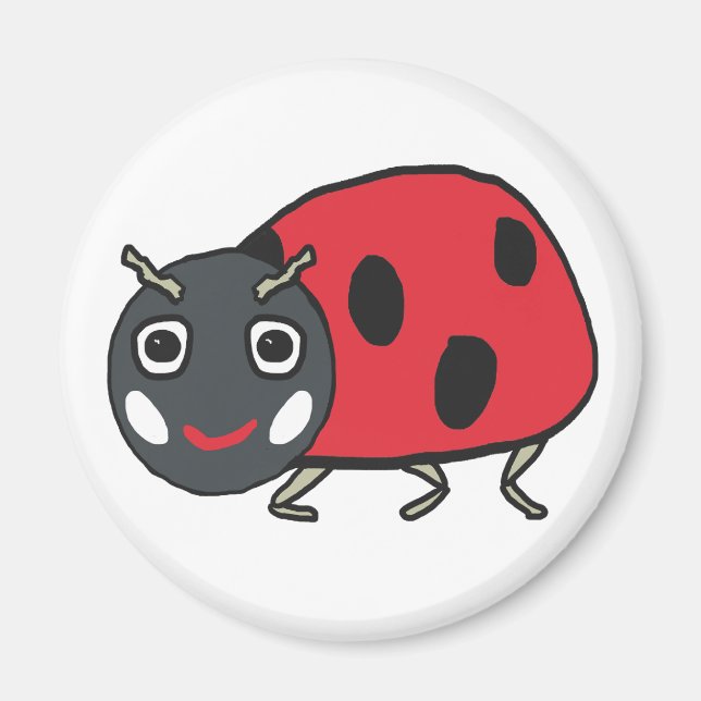 Aimant Ladybird (Devant)