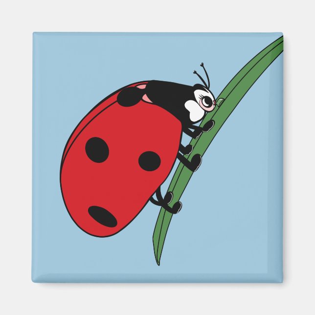 Aimant Ladybug à la soif (Devant)