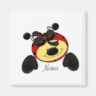 Aimant Ladybug Polka Nana
