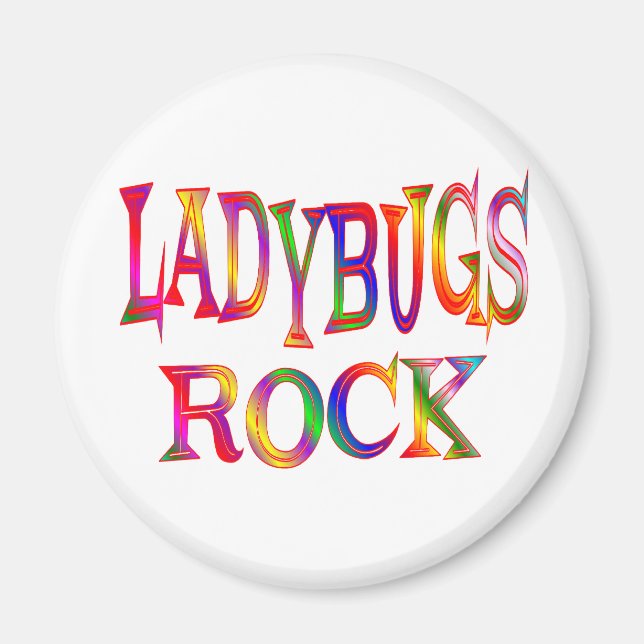 Aimant Ladybugs Rock (Devant)