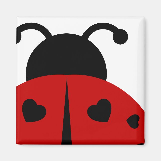 Aimant ladybugz. (Devant)