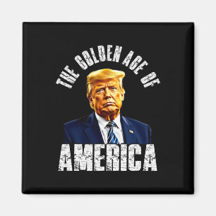 Aimant L'âge d'or de l'Amérique de Trump Célèbres citatio