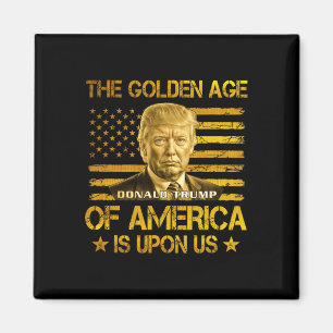 Aimant L'Âge d'Or de l'Amérique Est Sur Nous Drôle Trump