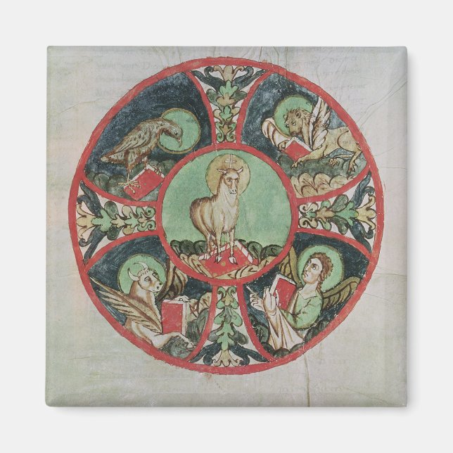 Aimant L'Agneau de Dieu (Devant)